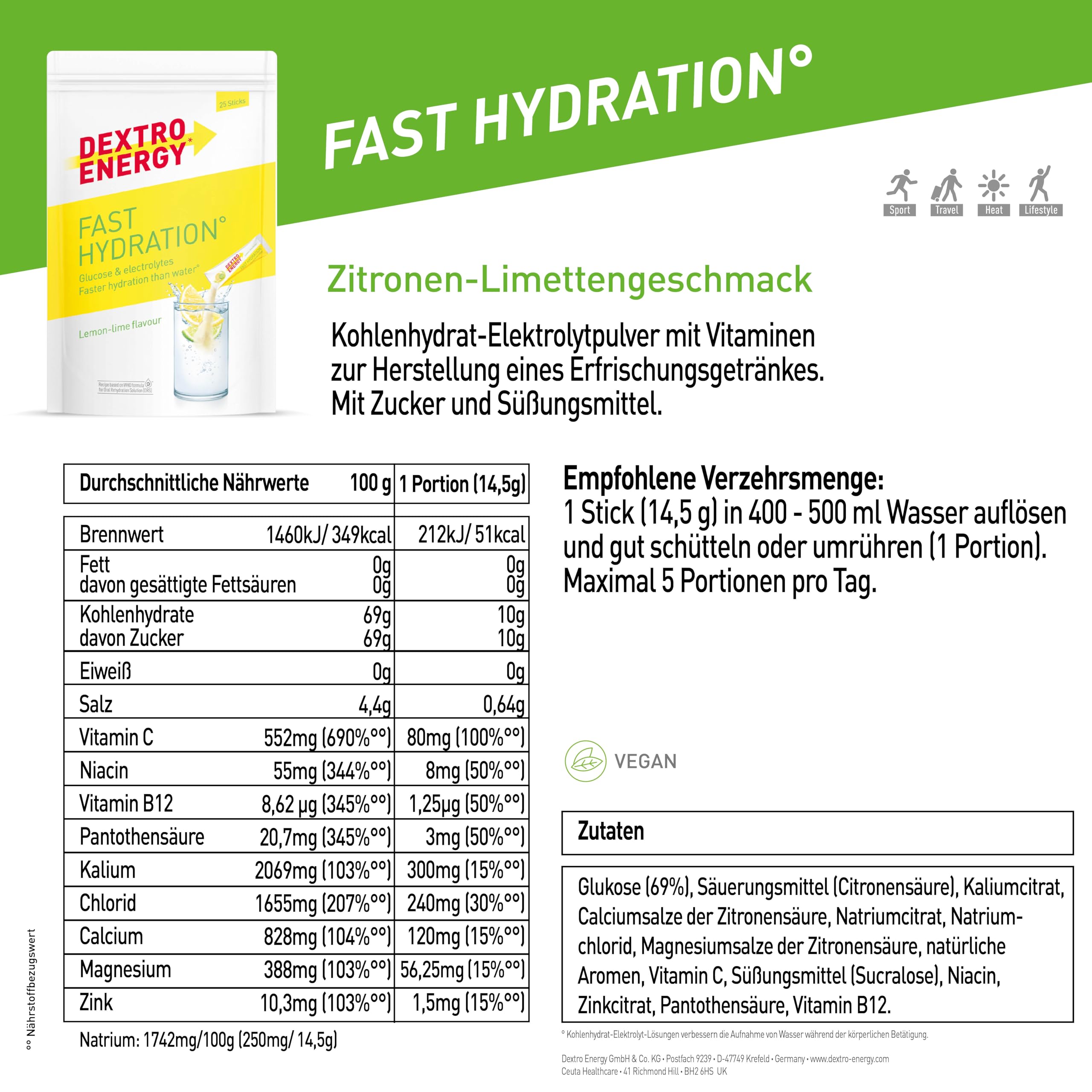 dextro-energy-fast-hydration-lemon-lime-25-sticks image 8