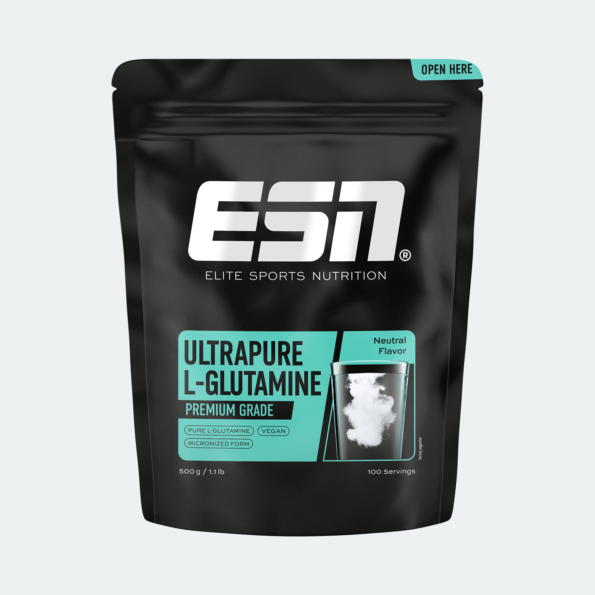 esn-ultrapure-l-glutamin-pulver-100-l-glutamin image 1