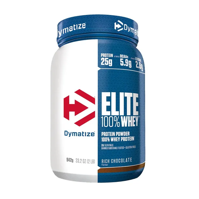 dymatize-elite-100-whey-rich-chocolate-942g-proteinpulver image 1