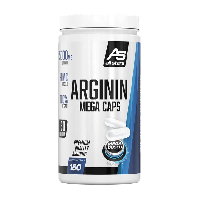 all-stars-arginin-mega-caps-150-kapseln-l-arginin-5000mg image 1