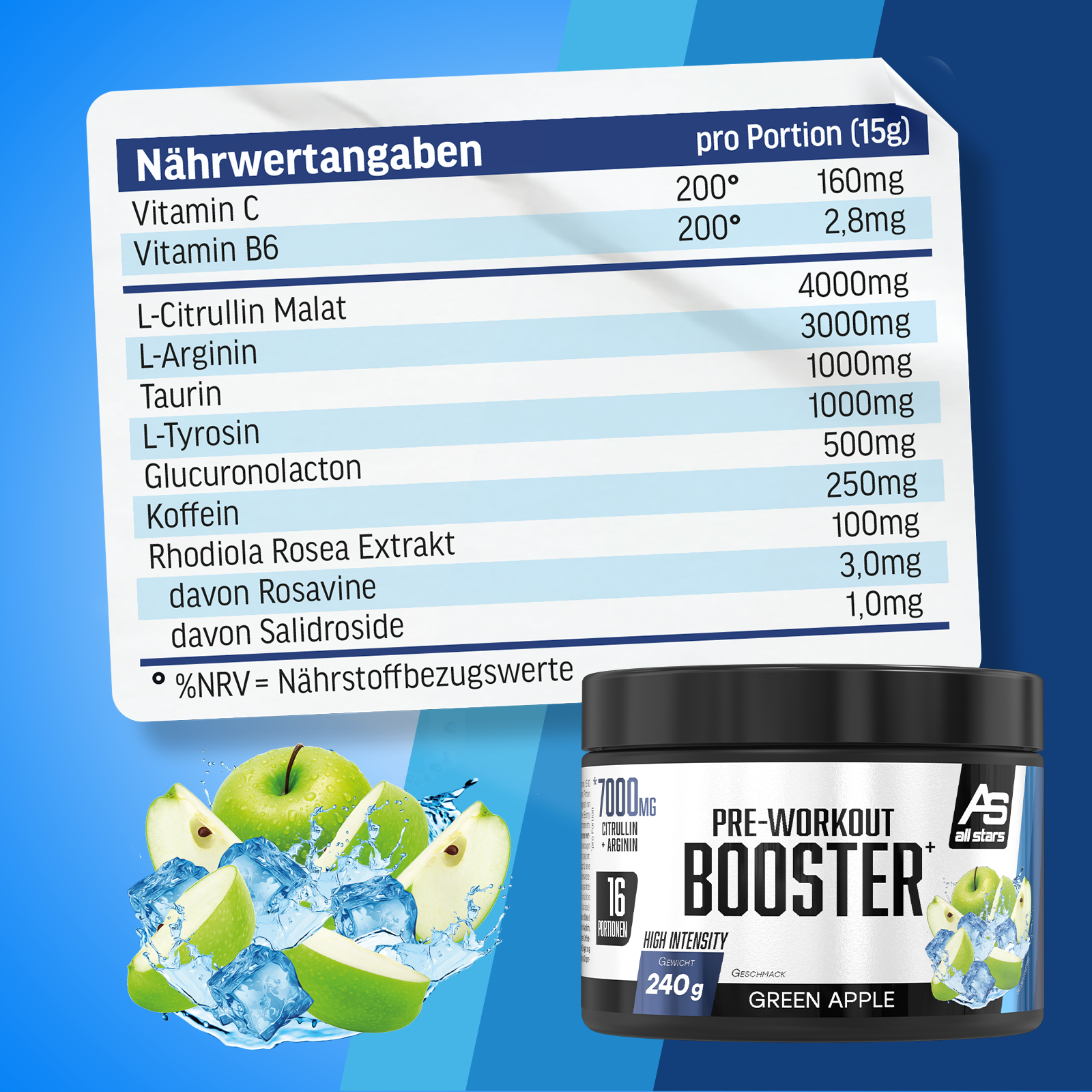 all-stars-pre-workout-booster-extreme-pulver image 5