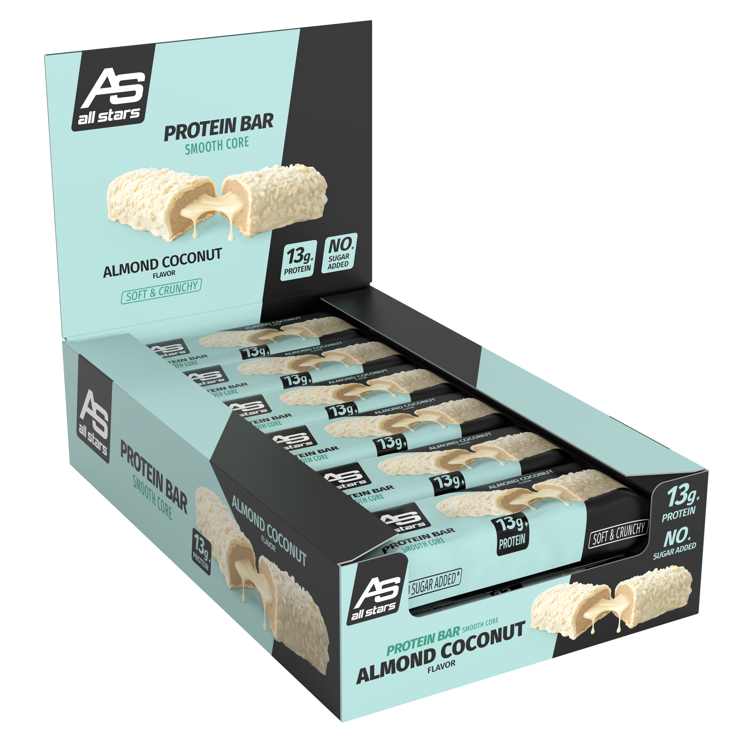 all-stars-smooth-core-protein-bar-45-g-high-protein-riegel-ohne-zuckerzusatz image 3