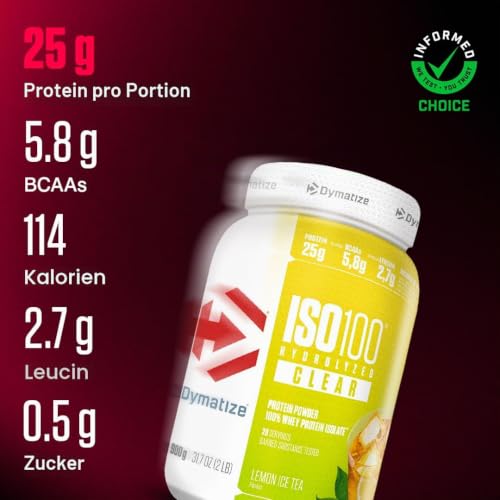 dymatize-iso100-hydrolized-clear-lemon-ice-tea-900-g image 8