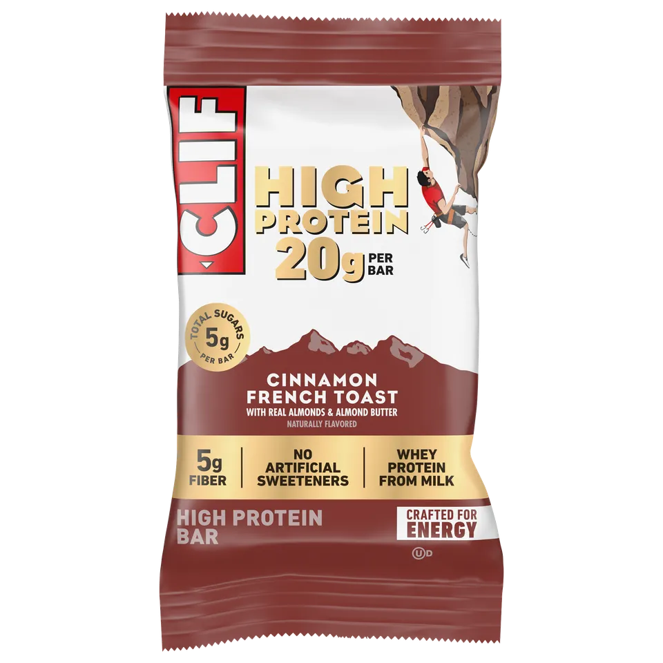 clif-high-protein-cinnamon-french-toast-proteinriegel-4er-pack image 1