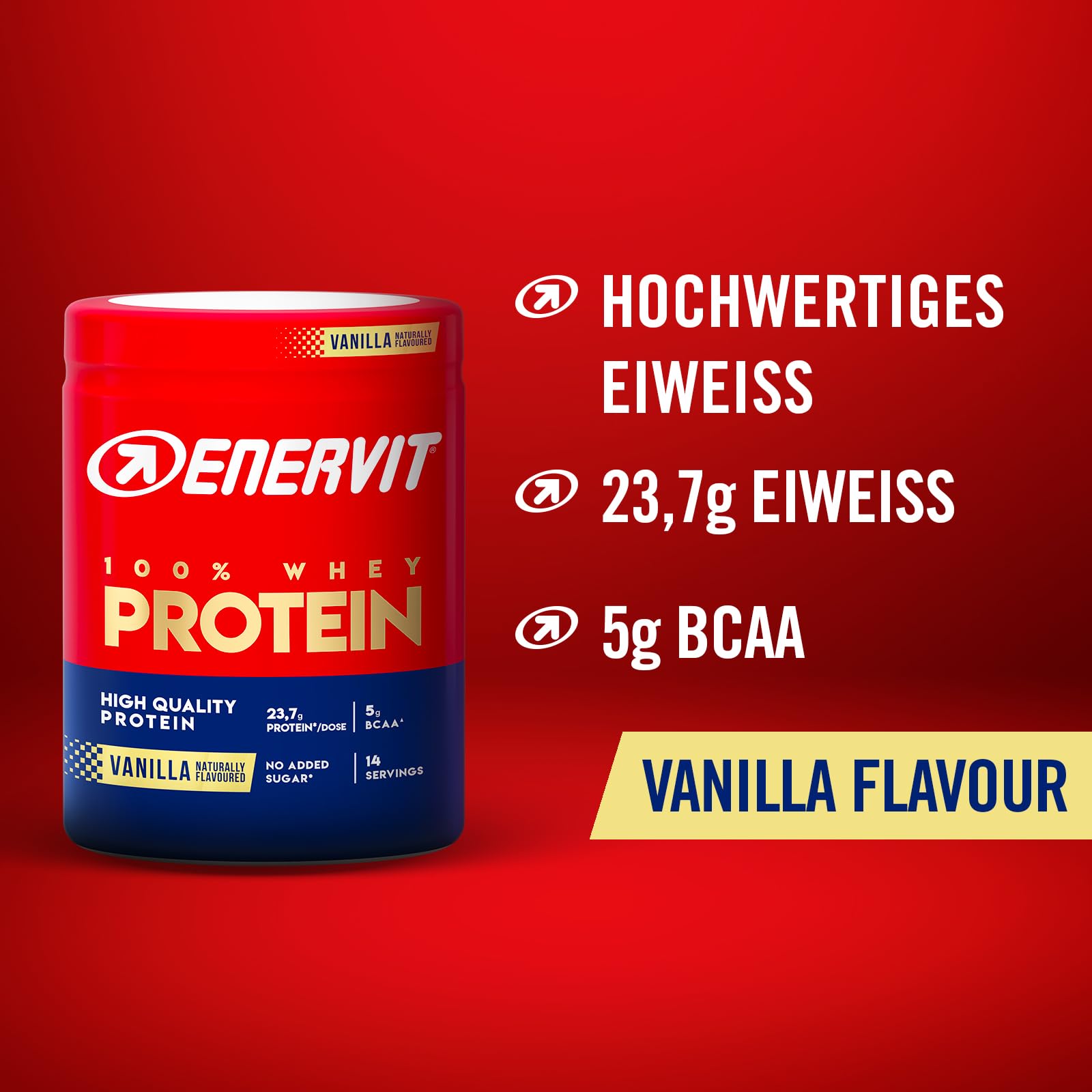 enervit-100-whey-protein-vanille-pulver-420-g image 2