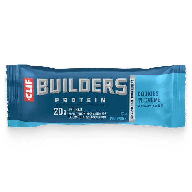 clif-builders-cookies-n-creme-plant-based-protein-bar image 1