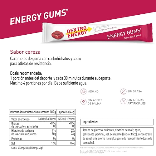 dextro-energy-gums-cherry-natrium-8x45g-vegane-energy-gummis image 8