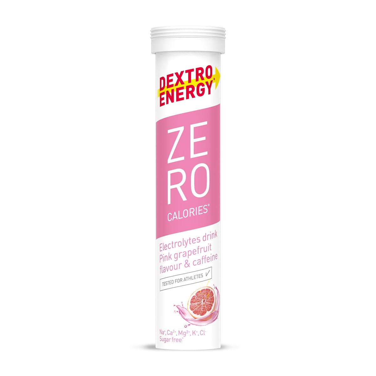 dextro-energy-zero-calories-elektrolyte-pink-grapefruit-koffein-12x20-tabletten image 1