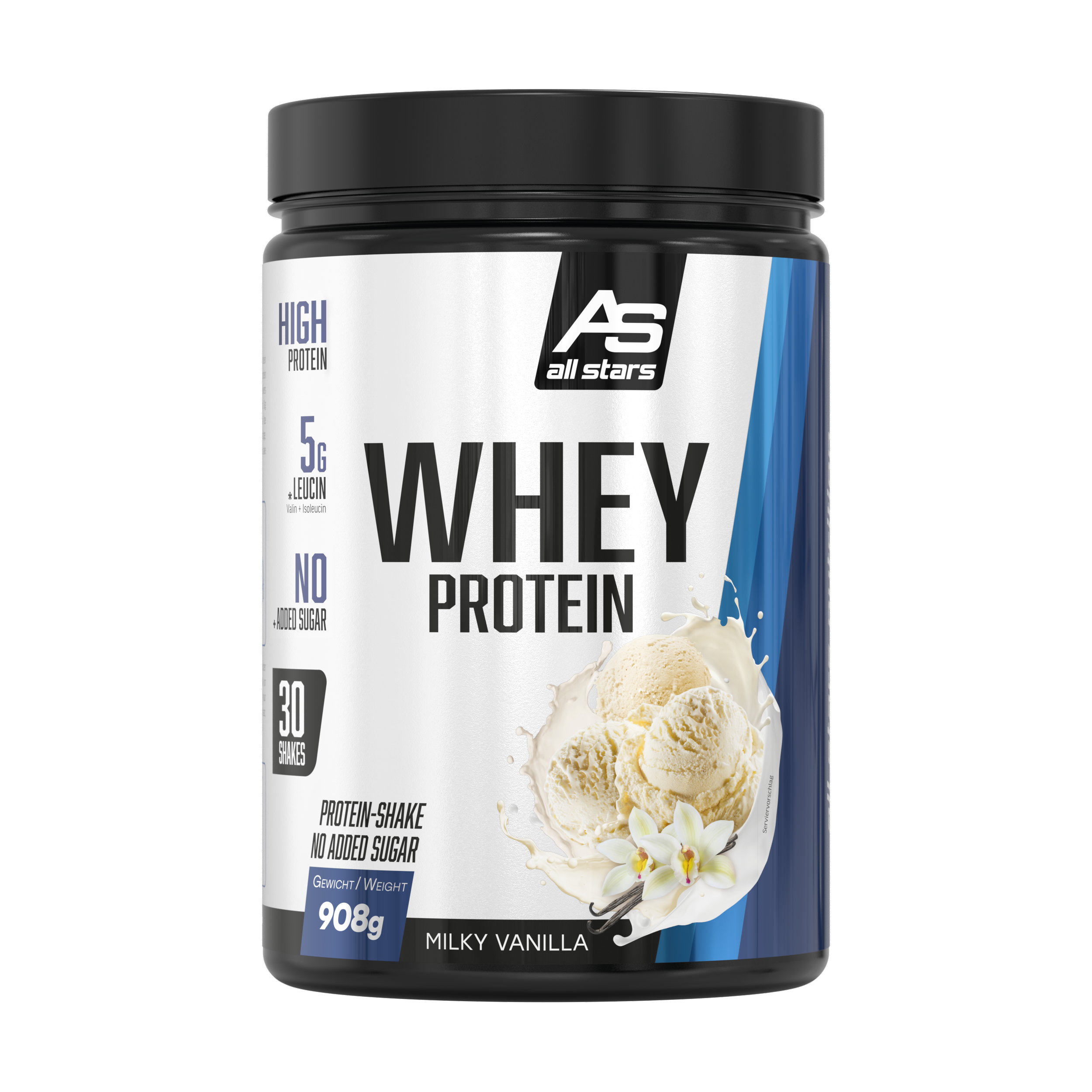 all-stars-whey-protein-pulver-dose-908-g image 1