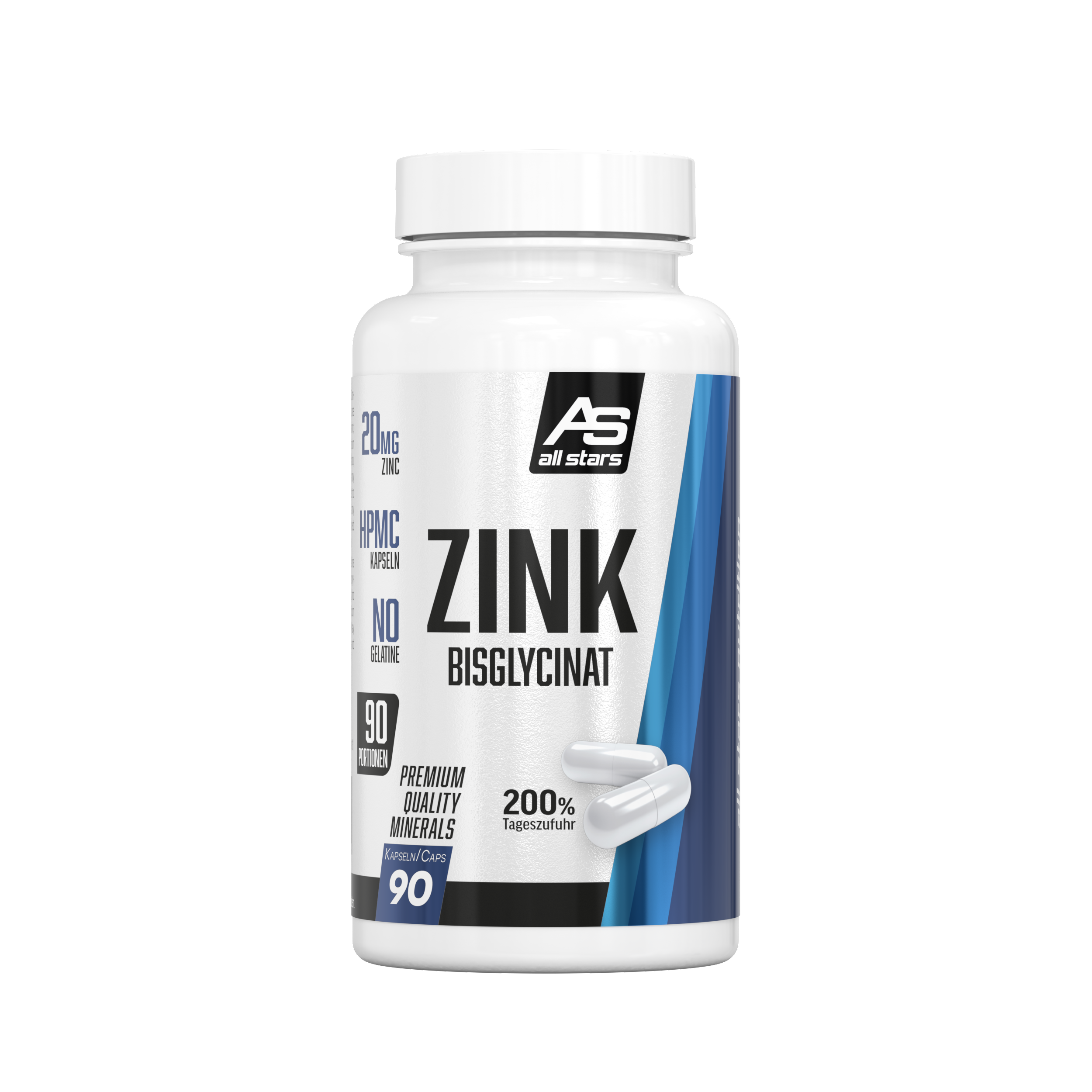 all-stars-zink-bisglycinat-90-kapseln image 1